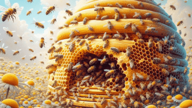 Exploring the Intricate World inside of a beehive