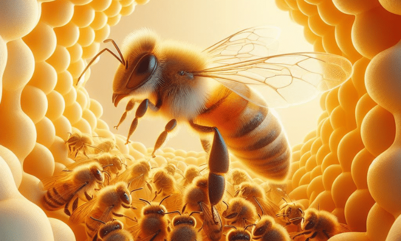 caucasian honey bee