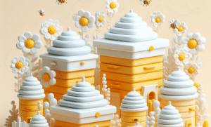 plastic bee hives