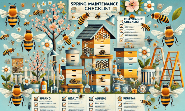 Seasonal Apiary Maintenance Checklist Ensuring Your Bees Are Ready Year ...