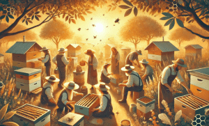 Building a Community Through Honey Beekeeping