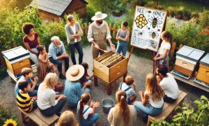 The Role of Organic Honey Bee Farming in Sustainable Food Systems Beekeeping and Community Engagement