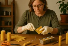 DIY Beeswax Candles A Step-by-Step Guide