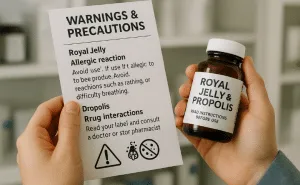 Comparing Royal Jelly and Propolis What's Right for You? Side Effects and Precautions