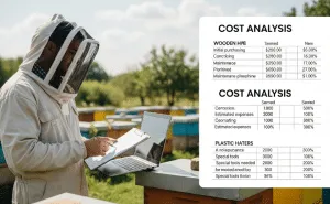 Choosing a Bee Hive Starter Kit Wooden vs. Plastic Hives Cost Analysis